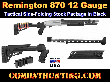 Remington 870 Side Folding Stock Tactical Conversion Kit