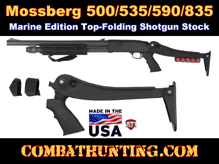 Mossberg Shotgun Marine Tactical Top Folding Stock ATI