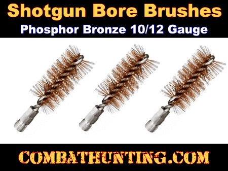 10/12 Gauge Shotgun Bore Brush 3 Pack