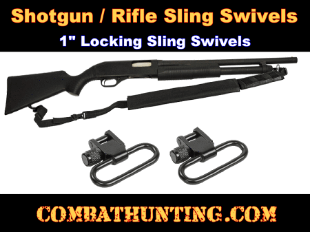 Shotgun Sling Swivels-2 Pack 1 Inch