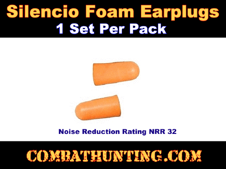 Silencio Hearing Protection Ear Plugs For Shooting