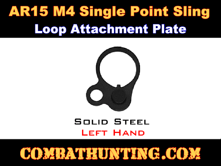 Single Point Loop Sling Attachment Plate Left Hand