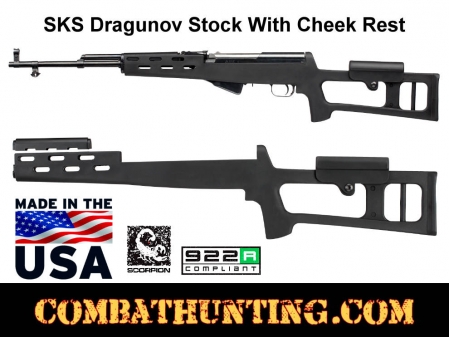 SKS Rifle Dragunov Sniper Stock Detachable Mag ATI