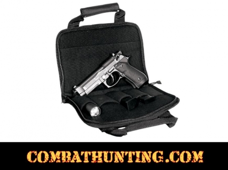 PVC-PC01B UTG Homeland Security Single Pistol Case, Black - Gun Cases ...