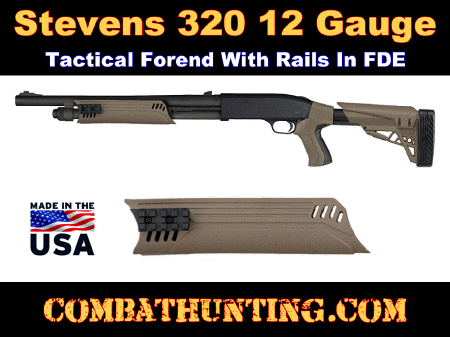 Stevens 320 Tactical Forend FDE