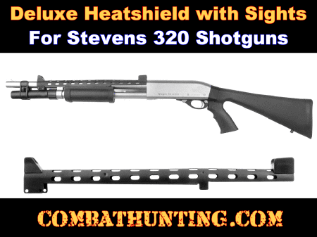 Stevens 320 Heat Shield With Ghost Ring Sights