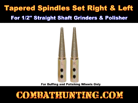 Tapered Spindles Set Right & Left 1/2