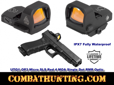 UTG OP3 Micro SLS Red 4 MOA Single Dot RMR Optic