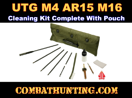 UTG Complete AR15/M16 field cleaning kit