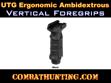 UTG Ergonomic Ambidextrous Vertical Foregrip